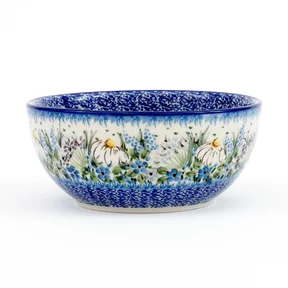 Miska ceramiczna C38 0,6l <br> Unikat U5290 Pszczółki w Ogrodzie